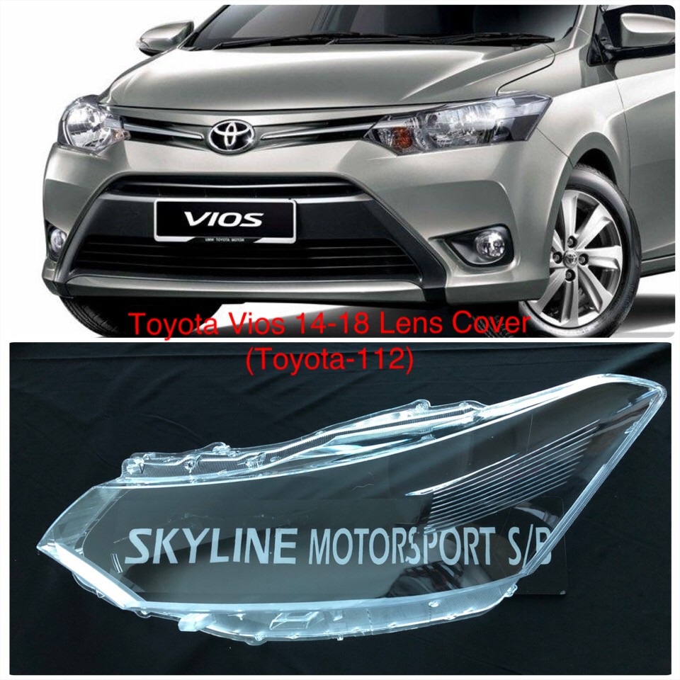 Vios on sale headlamp cover