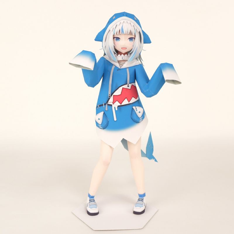 Anime girl paper model [ Virtual idol/English Virtual youtuber] VTuber ...
