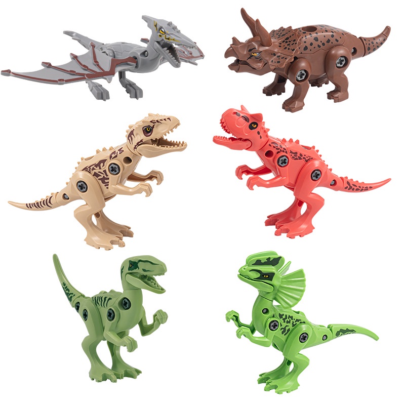 Building blocks dinosaur online