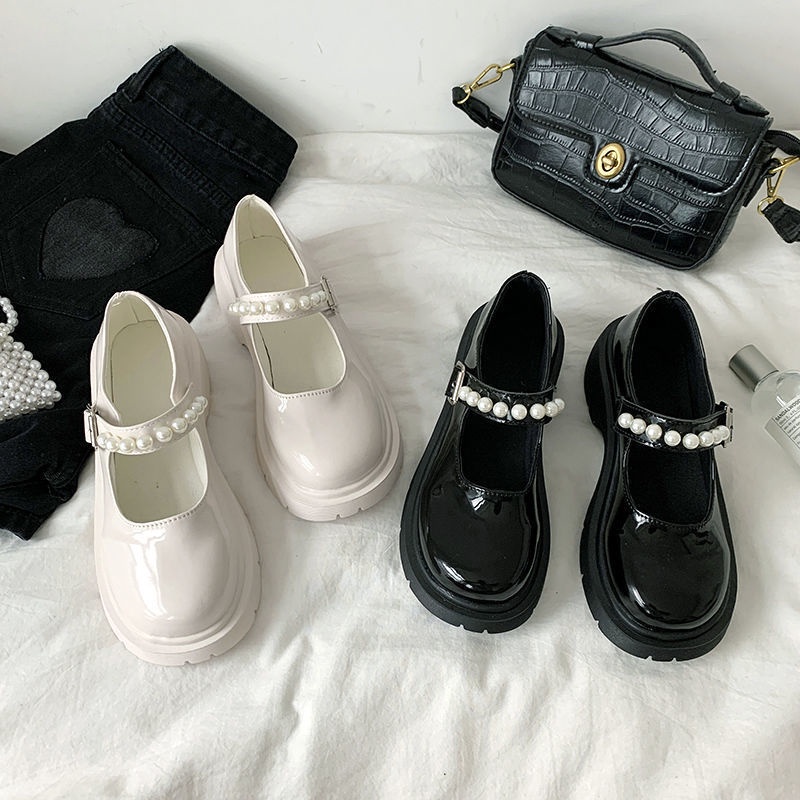 2024 Raya Plus size 35-44 Japanese Mary Jane women's platform College ...