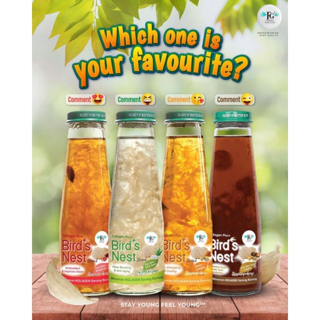 Fg Walet Bird's Nest Collagen Drink Shopee Malaysia