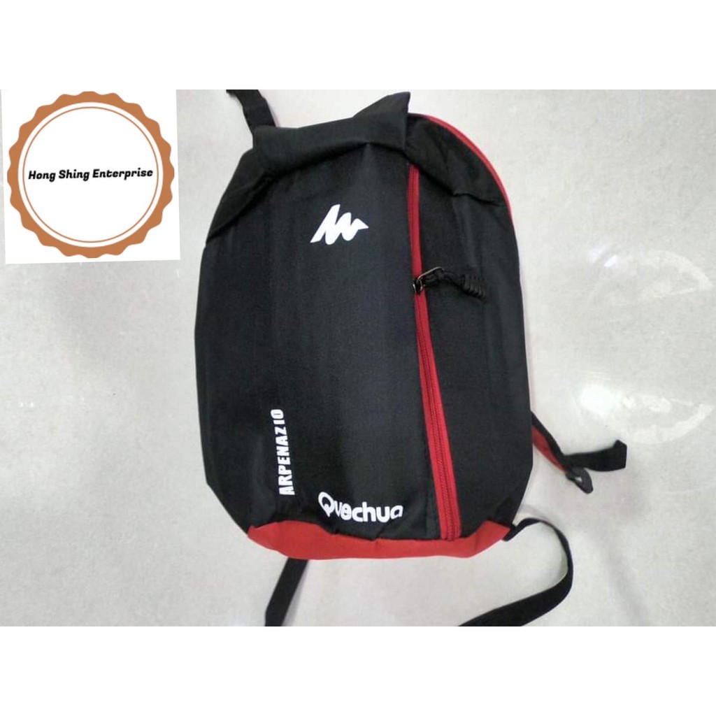 Quechua Small Sport Travel Lightweight Backpack Bag | Beg Galas Kecil  Pelbagai Guna | Shopee Malaysia