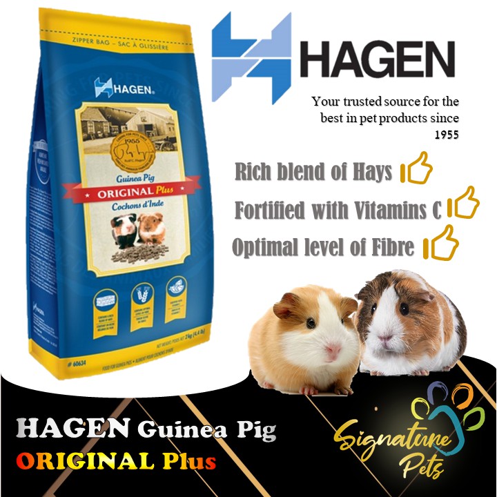 Hagen Original Plus Guinea Pig Food 2 kg Guinea Pig Food