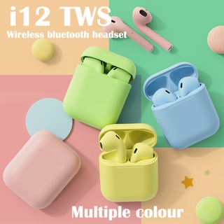 Wireless Headset inPods 12 i12 Tws Earphone Bluetooth 5.0 Macarons