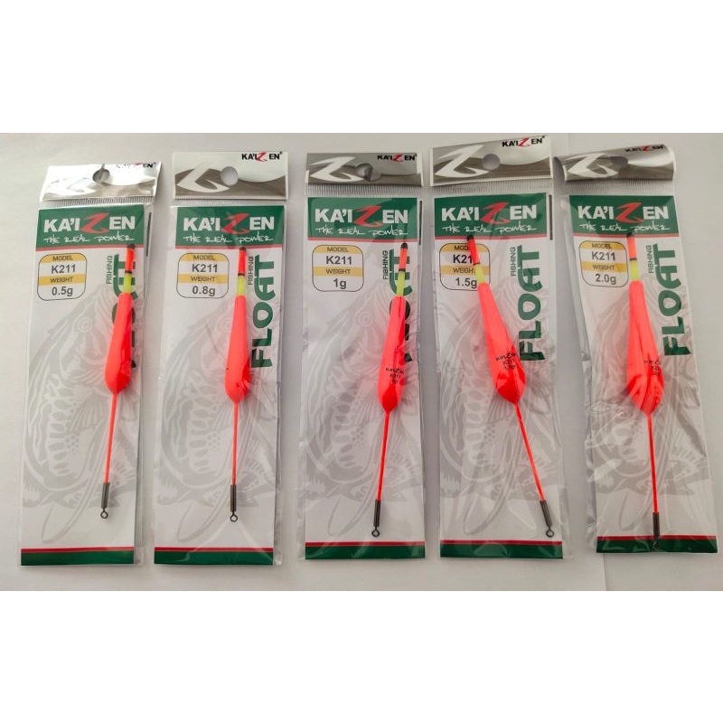 Kaizen type K 211 and type K 226 buoys for fishing floats | Shopee Malaysia