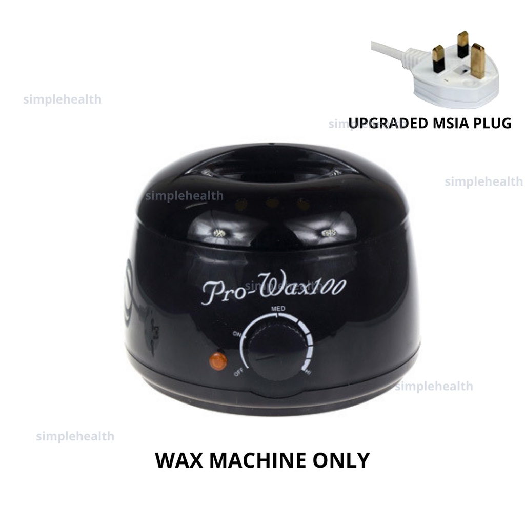 Pro Wax Warmer Pot Depilatory Heater Spa Hair Removal Set Beans Machine ...