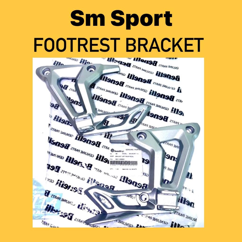Original Rear Foot Rest Bracket LH / RH Braket Breket Besi Holder Stay ...