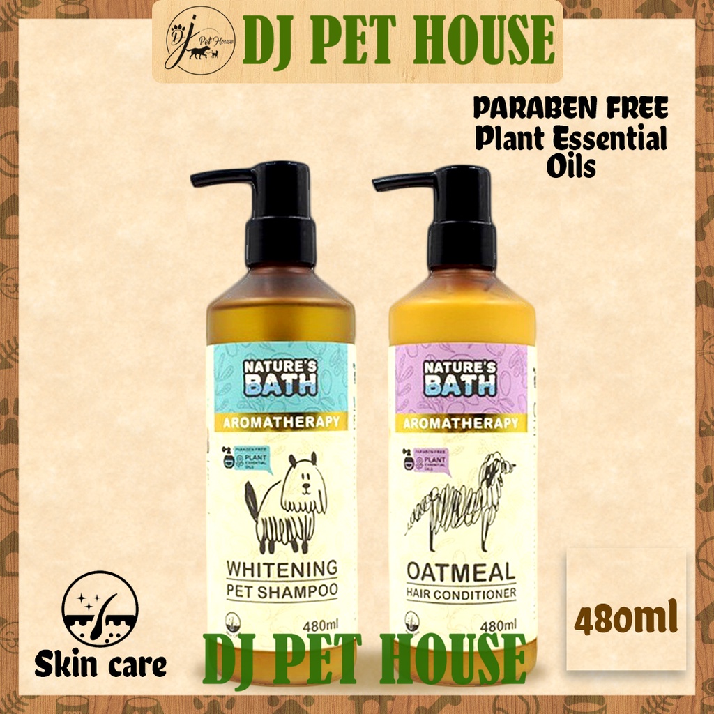 Nature's Bath Aromatherapy Dog Conditioner & Shampoo 480ml Shopee