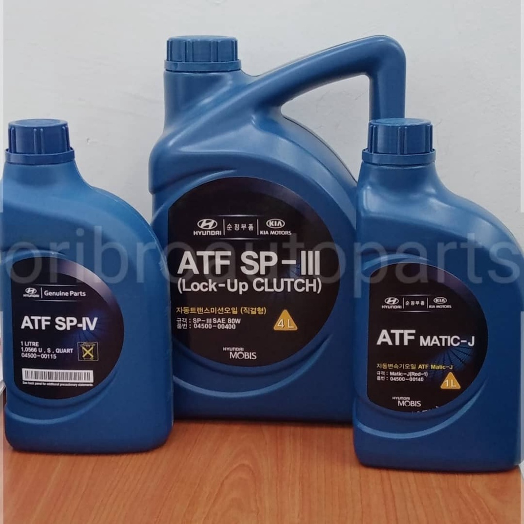 [READY STOCK] HYUNDAI MOBIS ATF SPIV 8 SPEED SPIII SP4 SPIV FLUID J ...