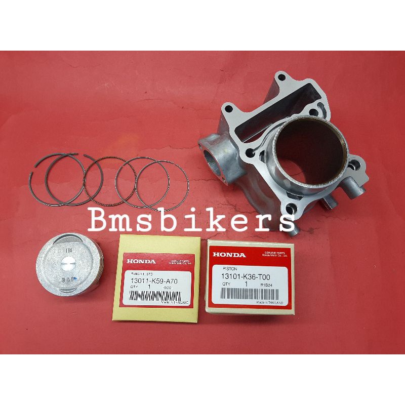 HONDA PCX150 NEW / VARIO 150 CYLINDER COMP BLOCK (100%ORIGINAL)(12100 ...