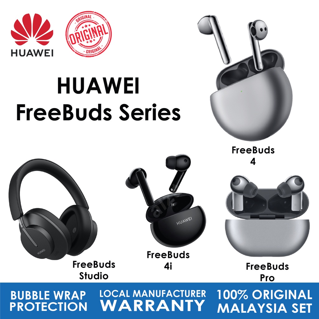 [NEW] HUAWEI FreeBuds 4i / FreeBuds Pro / FreeBuds 4 / FreeBuds Studio