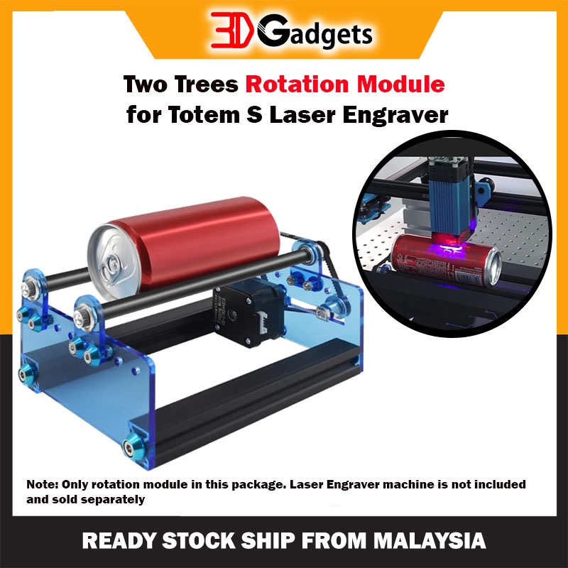 Two Trees Rotation Module for Totem S Laser Engraver | Shopee Malaysia