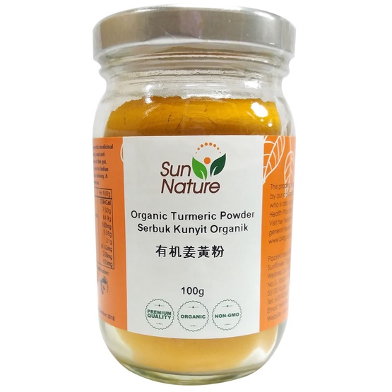 Sun Nature - Organic Turmeric Powder 100G | Shopee Malaysia