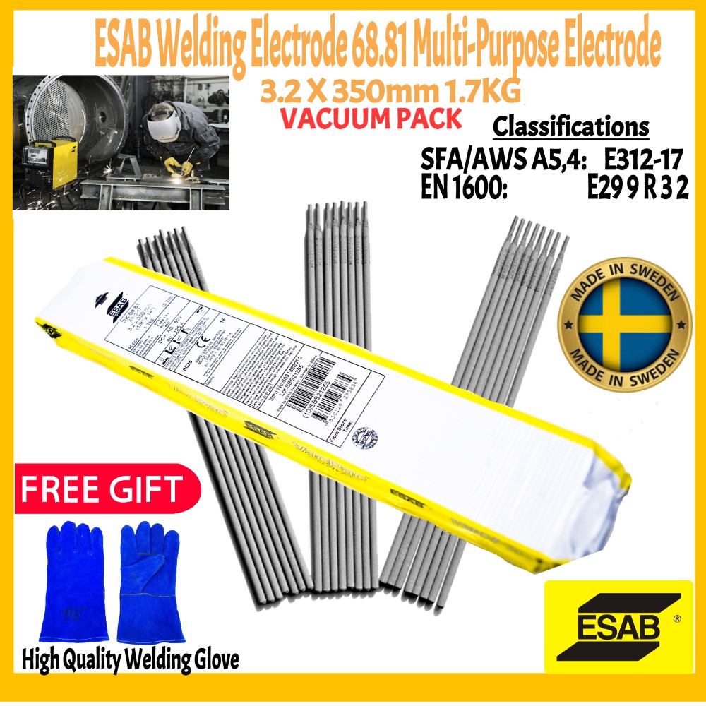 ESAB OK 68.81 MultiPurpose Welding Electrode (E31217) 3.2mm (1.7kg
