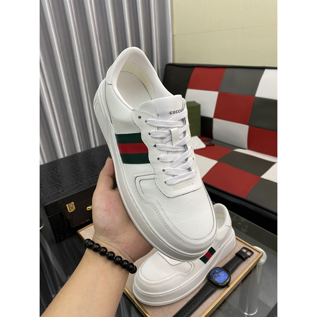 GUCCI Kasut lelaki Breathable Sheepskin Men's Classic Casual Shoes