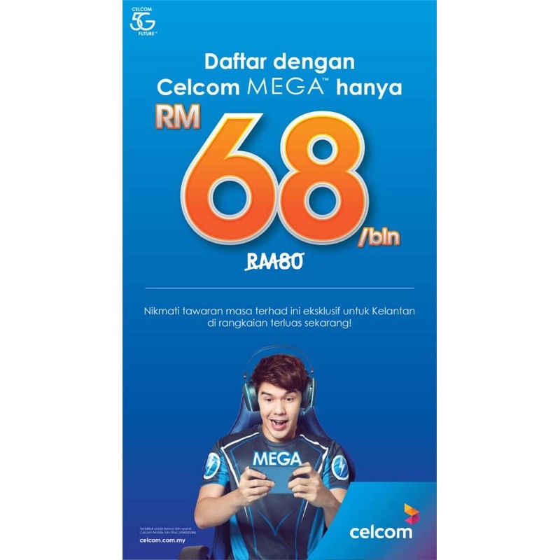 Celcom plan 2025 rm68