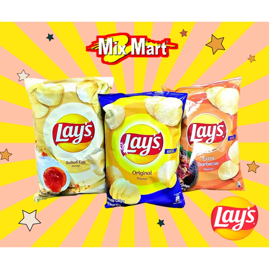 Lay's Potato Chips 46g/52g Assorted Flavour Shopee Malaysia