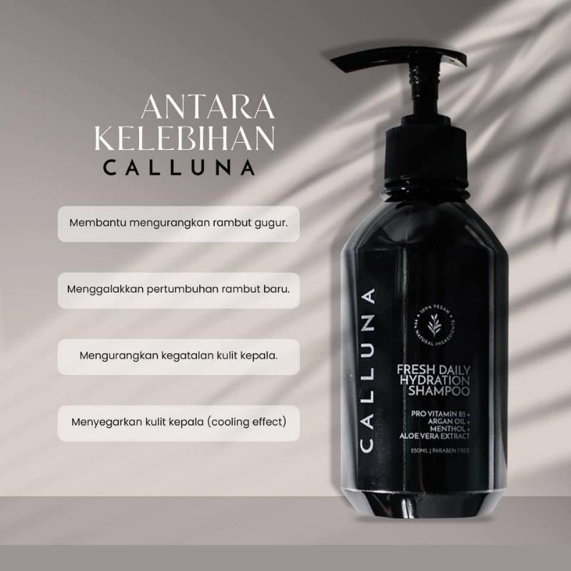 CALLUNA SHAMPOO 240 ML | Shopee Malaysia