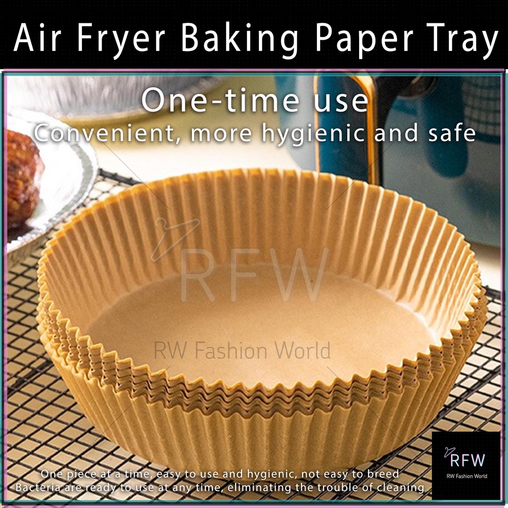 Air Fryer Baking Paper Tray / Dulang Kertas Pembakar Air Fryer Shopee
