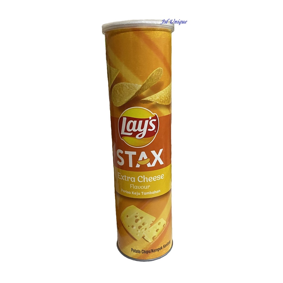 Lay's Stax Potato Chips Extra Cheese 135g (expired 21/5/2022) Shopee Malaysia