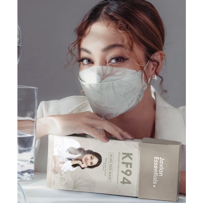 Jovian X Daiyan Trisha Earloop & Headloop in 3ply, KF94 AntiAcne