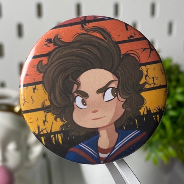 Stranger Things Button Pin Badge | Shopee Malaysia