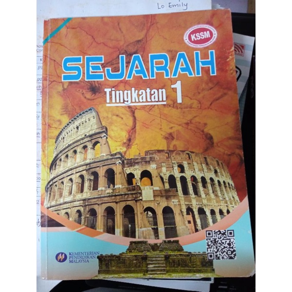 preloved buku teks sejarah tingkatan1/2 kssm | Shopee Malaysia