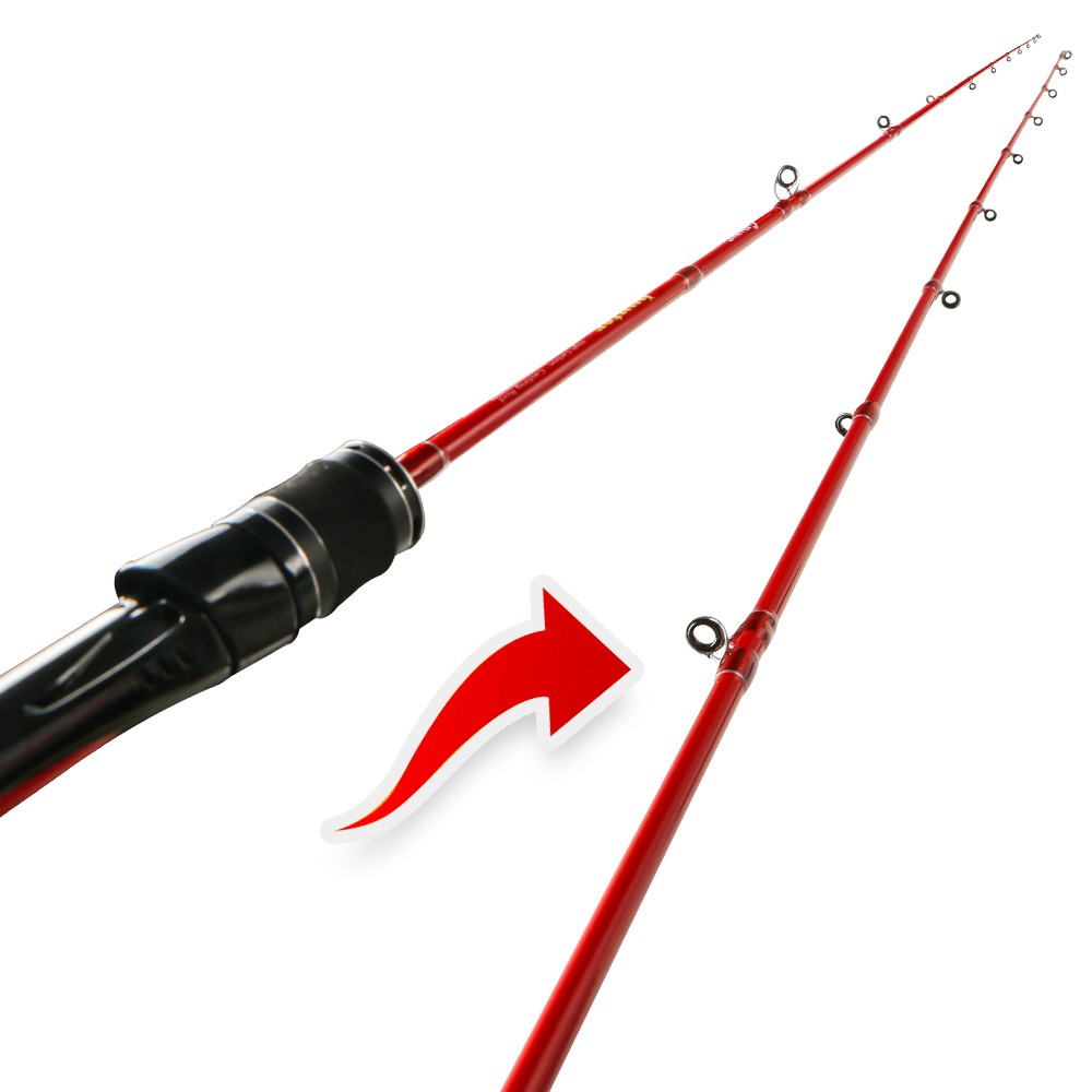 5.6 - 6.6 feet PE 0.8-1.5 light jigging rod 30-80g Fishing rod for Sea  Fishing Slow jigging rod Casting Type solid tip Power