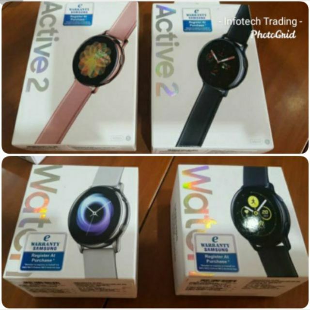 100 New Original Samsung Galaxy Watch Active 1 and Active 2