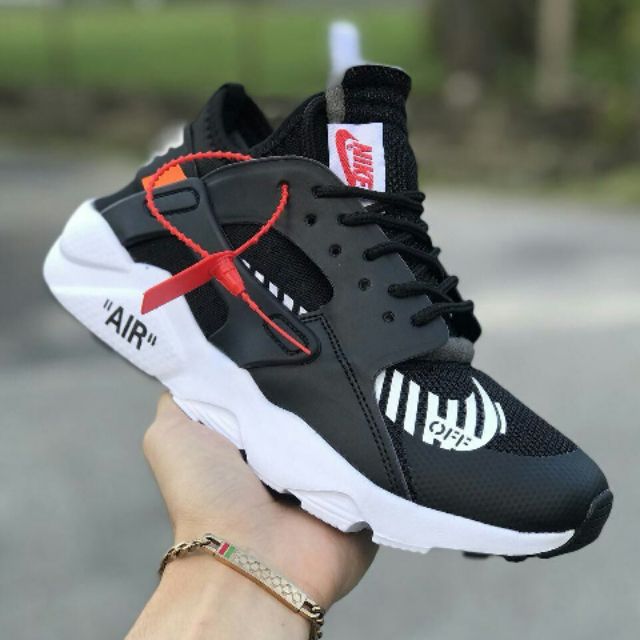 Off white huarache black on sale