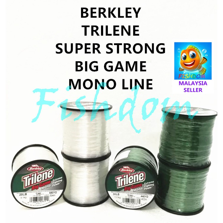 BERKLEY TRILENE SUPER STRONG BIG GAME MONO FISHING LINE