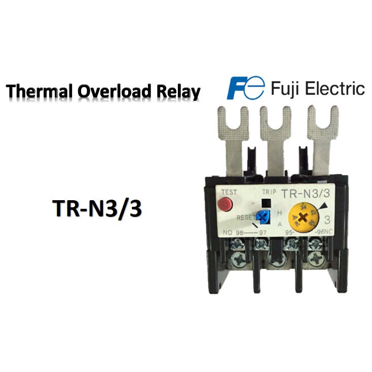 FUJI TOR TRN3/3 Thermal Overload Relay Shopee Malaysia