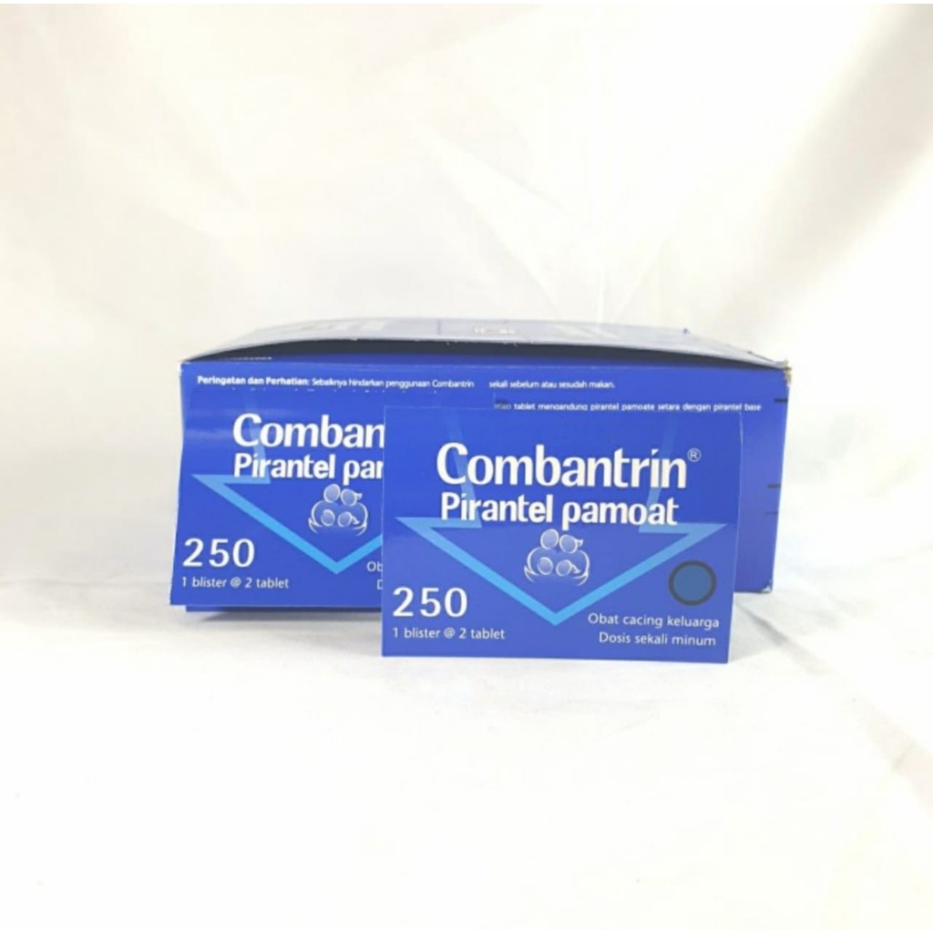 Combantrin Tablet 1 strip contains 2 250mg Tablets - Worm Medicine ...