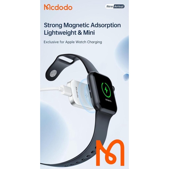 MCDODO CH-2060 CH-206 PORTABLE WIRELESS CHARGER FOR WATCH MINI