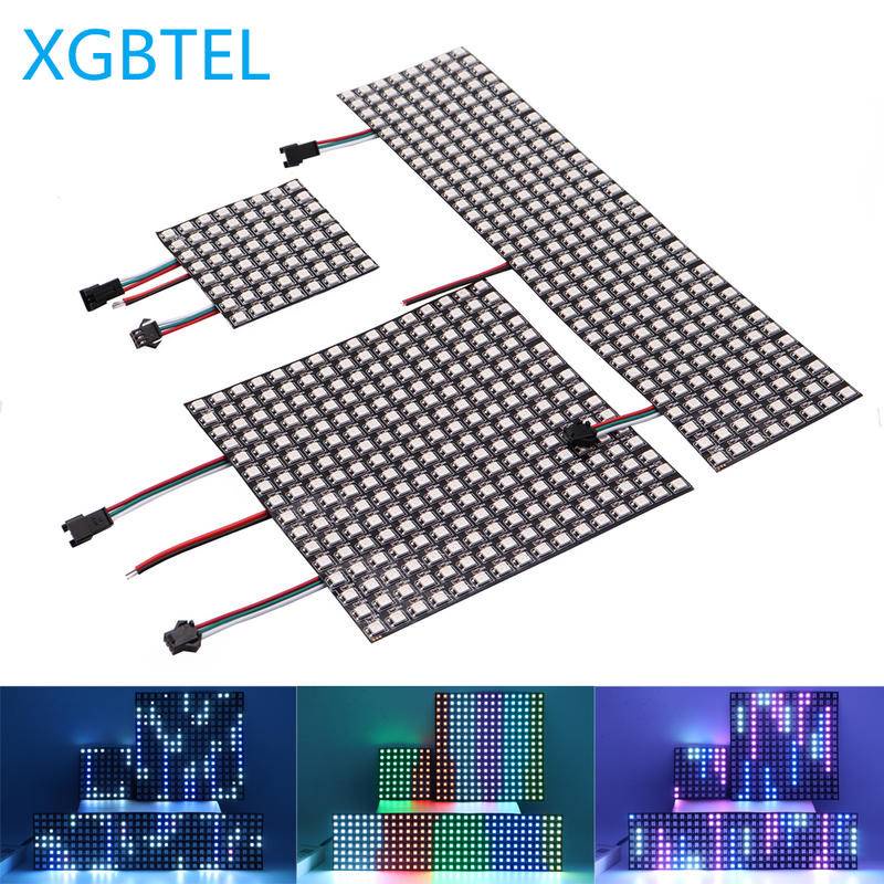 DC5V WS2812B LED Digital Flexible Individually Addressable Panel Light ...