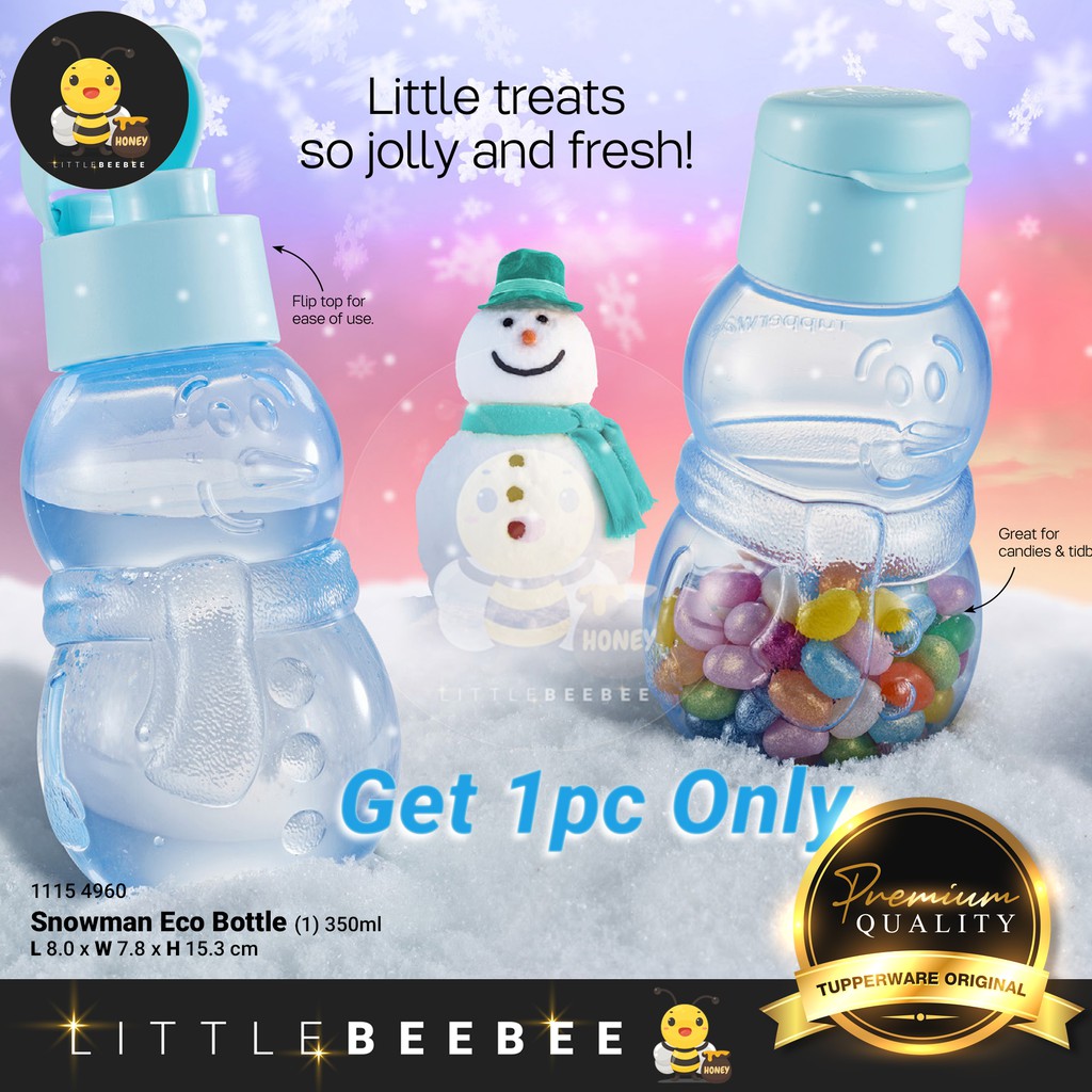 Tupperware Snowman Eco Bottle (350ml) | Shopee Malaysia