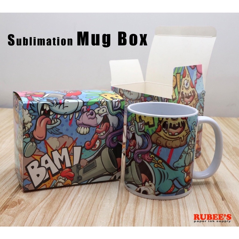 (10pcs) Sublimation Mug Box (Printable Mug Box) | Shopee Malaysia