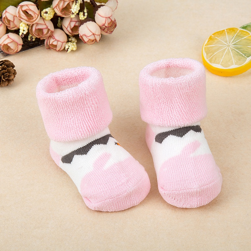 Thick Warm Animal Terry Socks For Children Autumn Winter Baby Socks For ...
