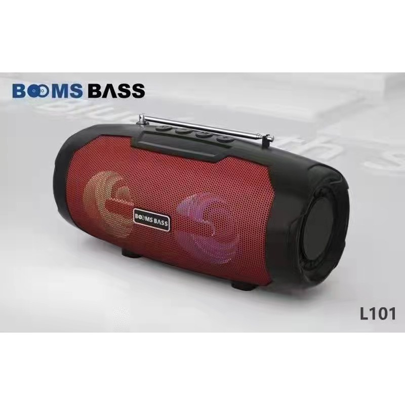 BOOMS BASS L101 TWS Wireless Bluetooth 5.0 Portable Speaker