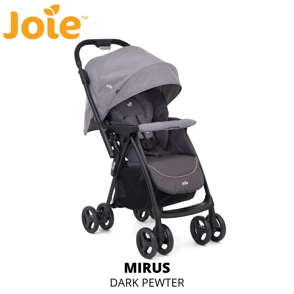 Joie Mirus Lightweight Pushchair 2 Way Parent Facing Baby Stroller Dark Pewter Shopee Malaysia