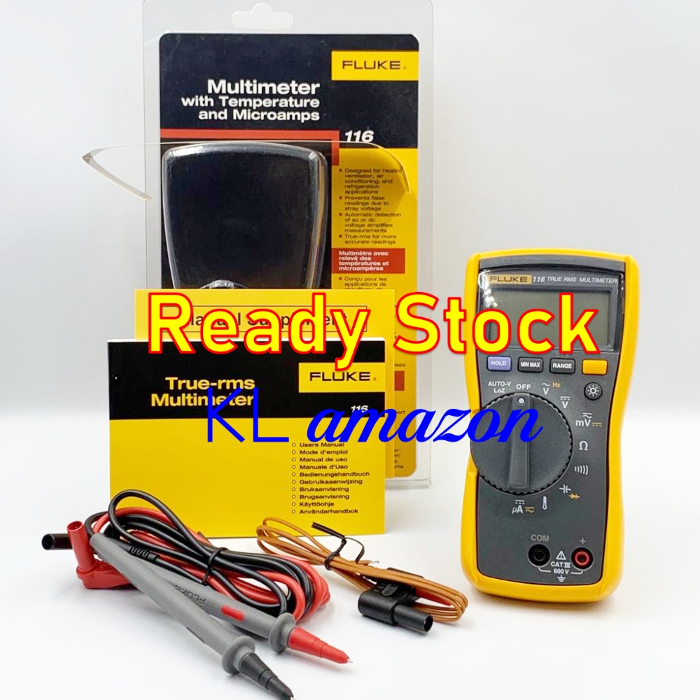 (100% ORIGINAL FLUKE! FAST DELIVERY) Fluke 116 TRUE RMS Digital