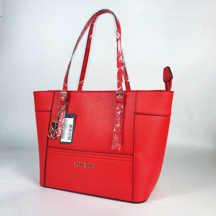 Red guess outlet bag