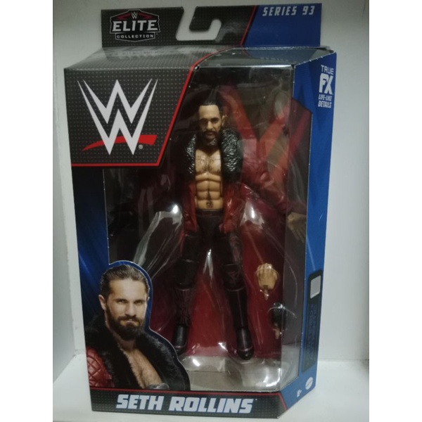 Mattel WWE Elite 93 Seth Rollins Wrestling Action Figure | Shopee Malaysia