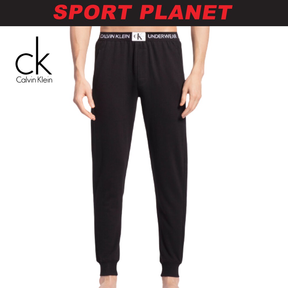 Calvin klein women's on sale monogram lounge jogger