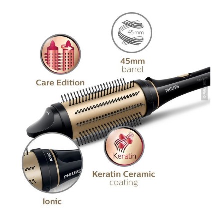 Philips Hair Styler HP8632 Kerashine Styling Brush Shopee Malaysia