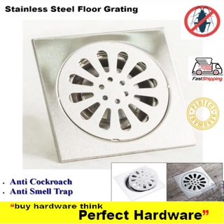 6'' x 6'' Stainless Steel Floor Trap Grating Anti Cockroach Anti Smell ...