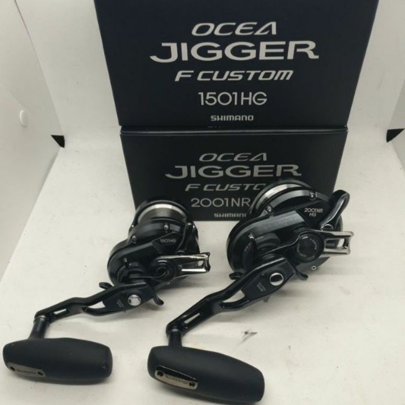 美品　SHIMANO OCEA JIGGER F CUSTOM 1501HG Shimano Ocea Jigger F Custom - Reels