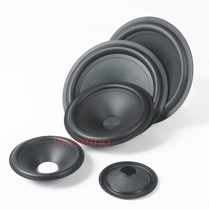 1PC Bass Speaker Repair Kit Paper Cone Parts Rubber Surround For Home