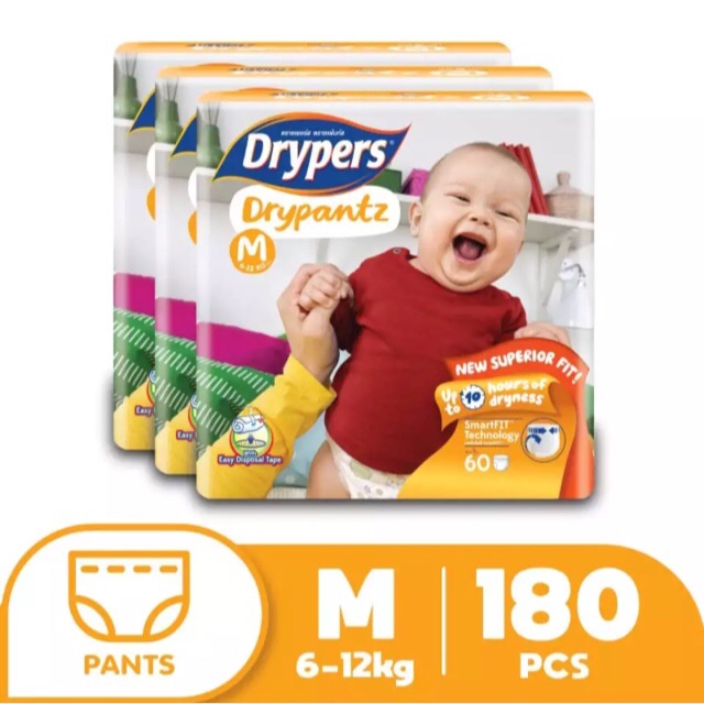 Pampers drypers hot sale pants