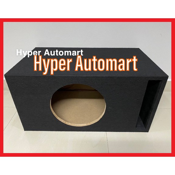 (Used) Custom Made 12"Inch Low Bass SPL Car Slot Vented Subwoofer